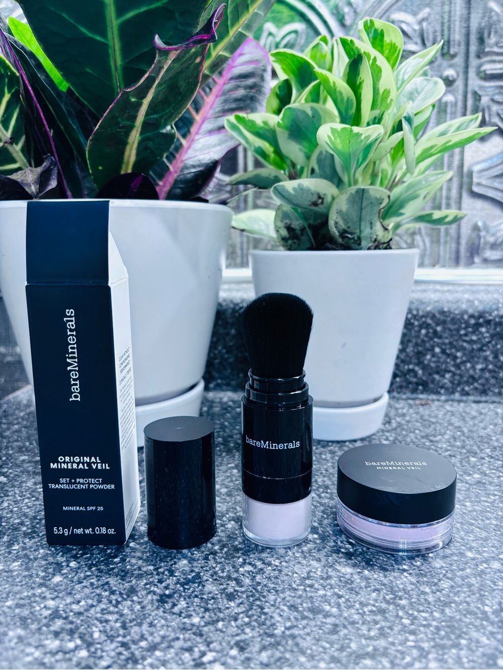 bareMinerals Two Travel Size Mineral Veil Translucent Powders.